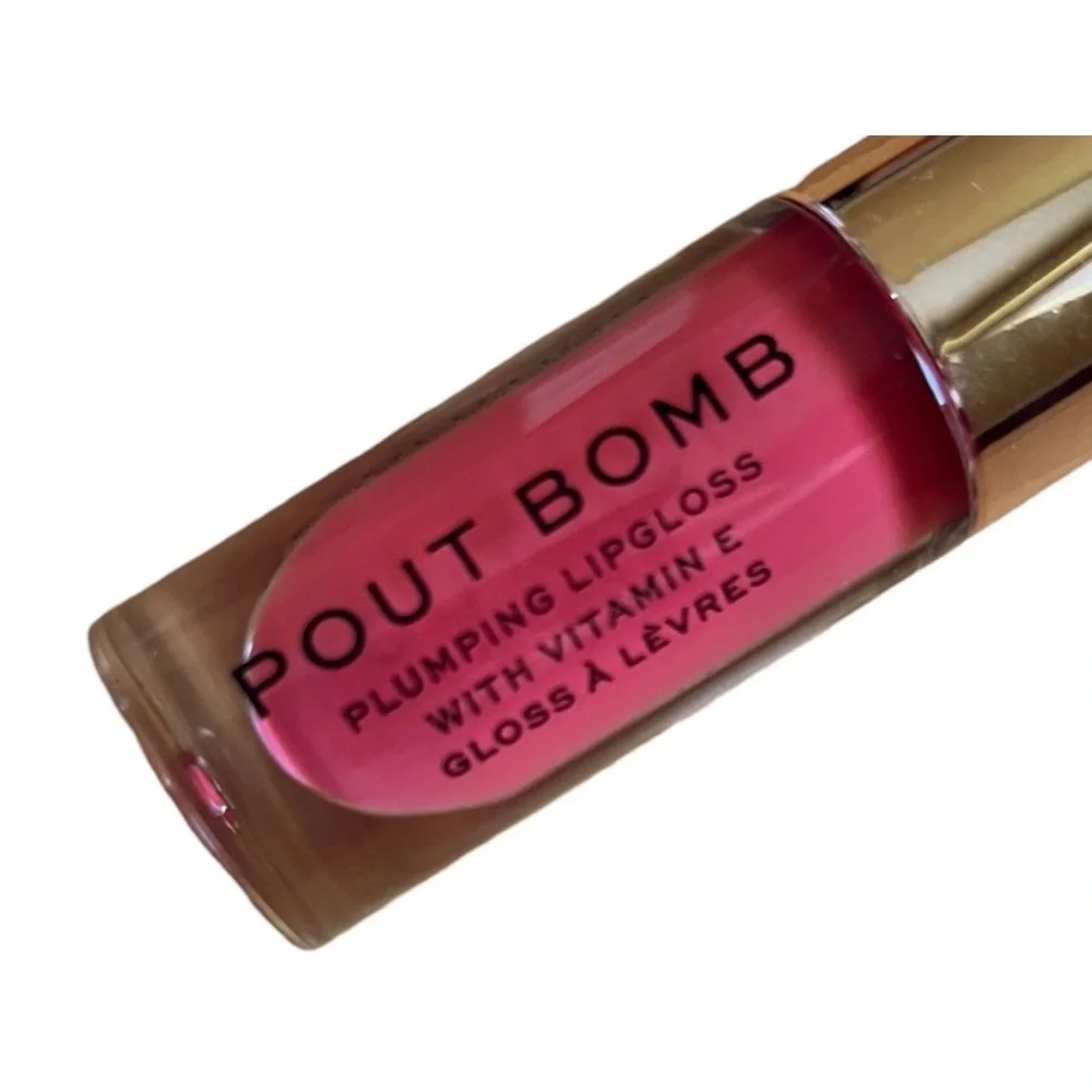 Revolution Pout Bomb Lip Gloss - Rose Coral Tint